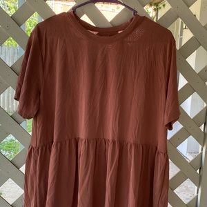 American Eagle peplum shirt